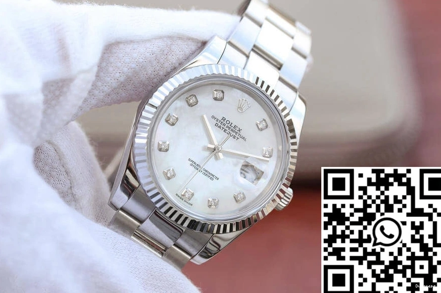 EW Rolex Mother-Of-Pearl Datejust Dial Factory M126334-0019 0413